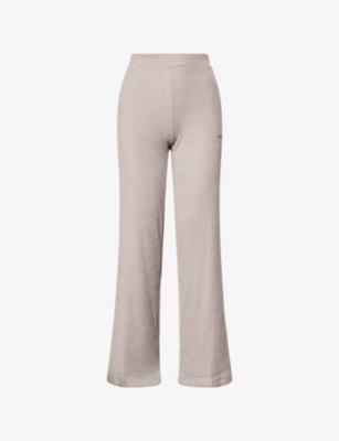 Supersoft Straight-Leg Knitted Jogging Bottoms by GYMSHARK