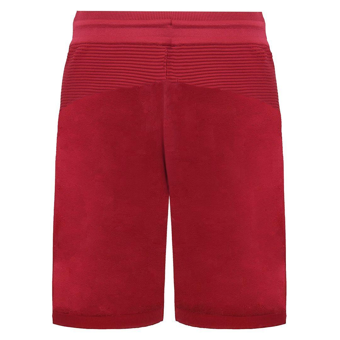 True Knit Burgundy Shorts by GYMSHARK