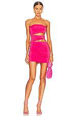 h:ours Alaric Mini Dress in Pink by H:OURS