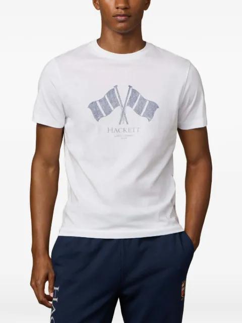London Rowing Club print T-shirt by HACKETT