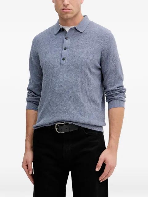 button-fastening polo shirt by HACKETT