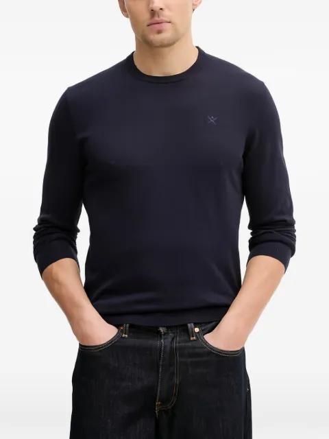 crew-neck long-sleeve T-shirt by HACKETT