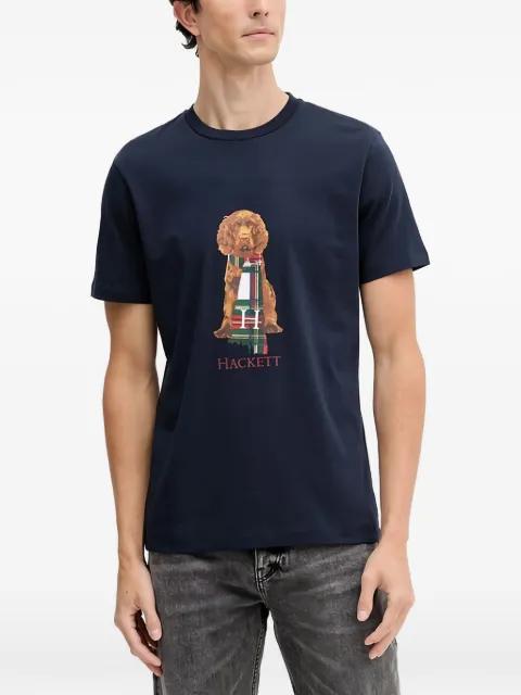 dog graphic T-shirt by HACKETT
