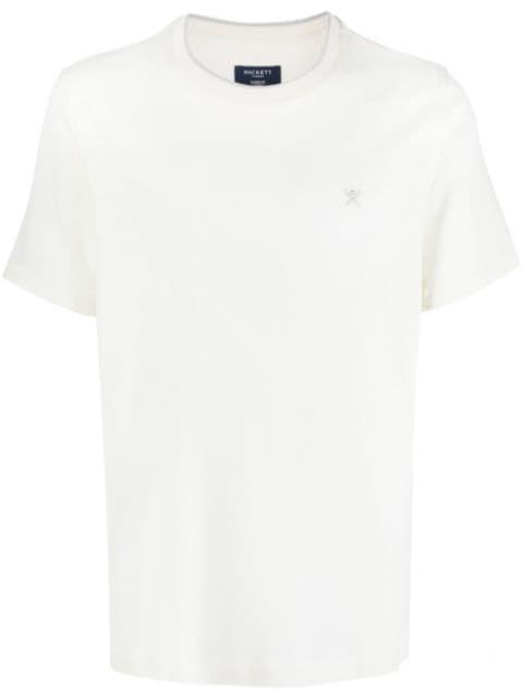 embroidered-logo cotton T-Shirt by HACKETT