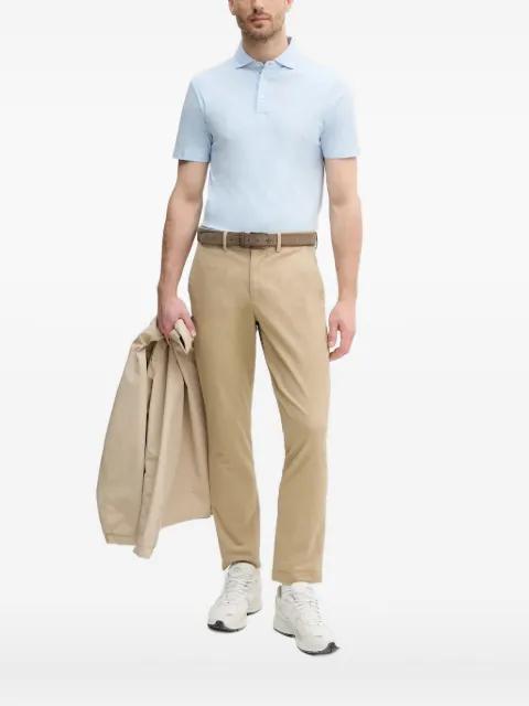 embroidered-logo polo shirt by HACKETT