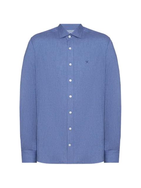 flannel-tape shirt by HACKETT