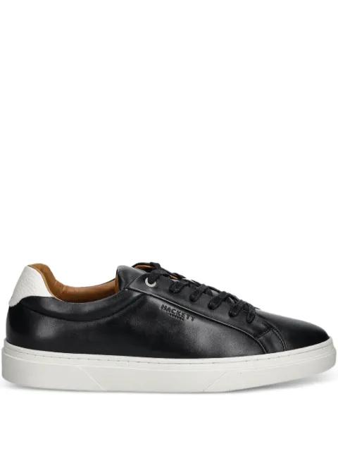 leather sneakers by HACKETT