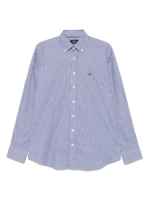 logo-embroidered shirt by HACKETT