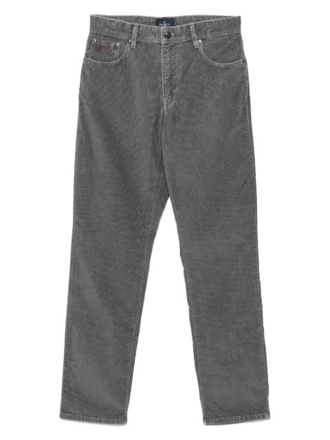 logo-embroidered trousers by HACKETT