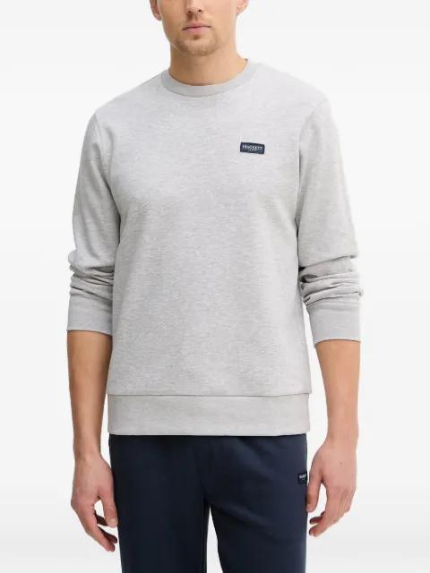 logo-patch sweatshirt by HACKETT