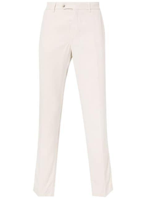 logo-patch trousers by HACKETT
