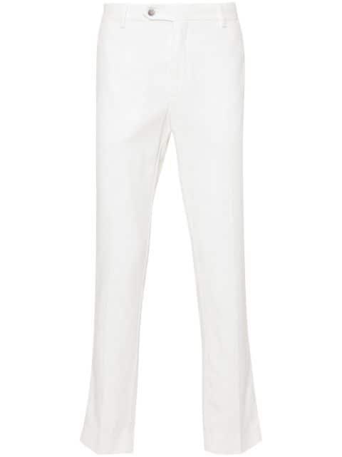 logo-patch trousers by HACKETT
