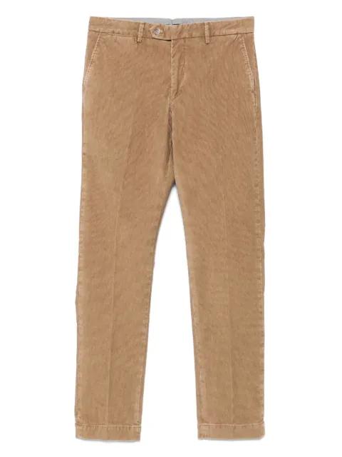 logo-patch trousers by HACKETT