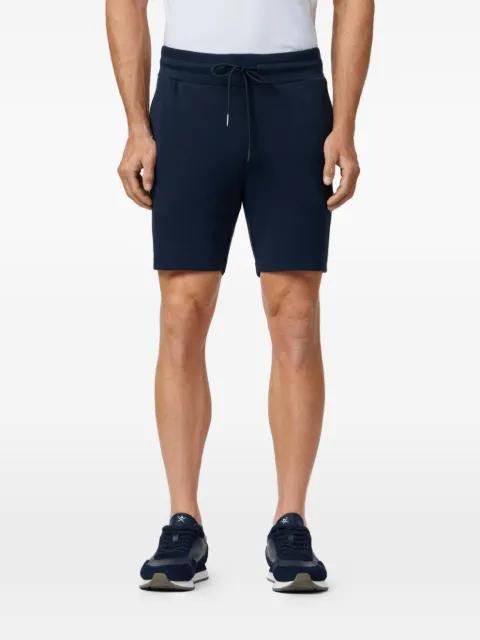 logo-print drawstring shorts by HACKETT logo-print drawstring shorts by HACKETT