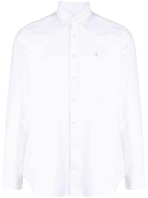 long-sleeve cotton shirt by HACKETT
