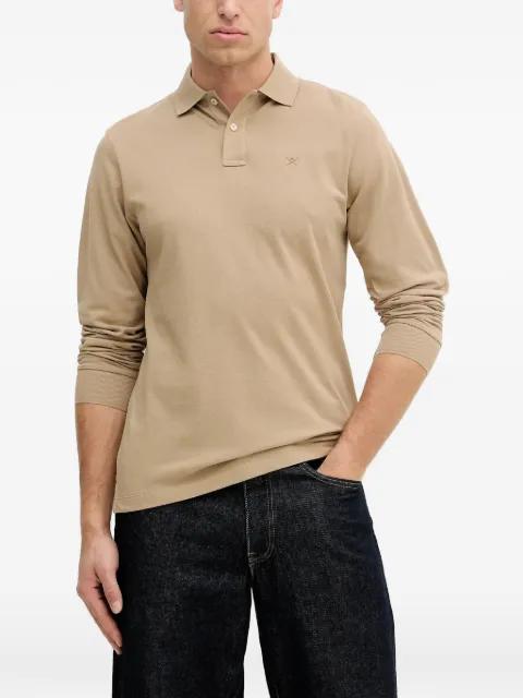 long-sleeve polo shirt by HACKETT