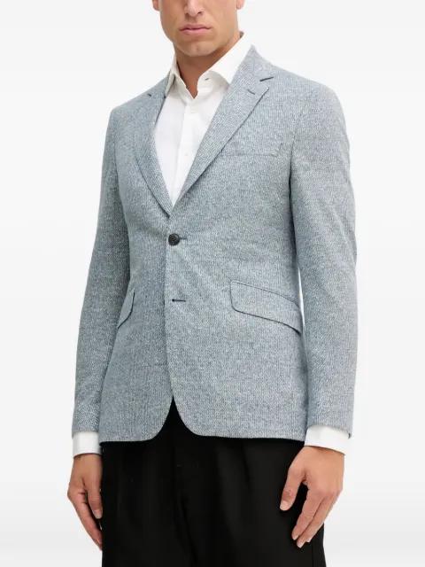 notched-lapels blazer by HACKETT
