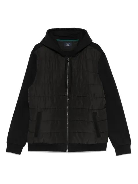 quilted knit jacket by HACKETT