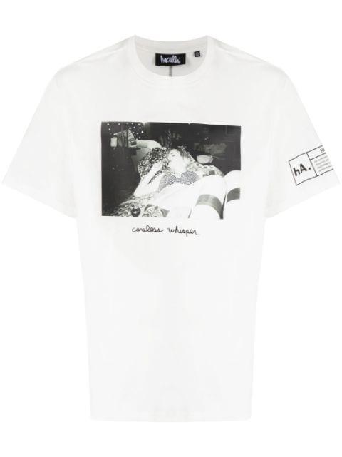 Careless Whisper cotton T-shirt by HACULLA
