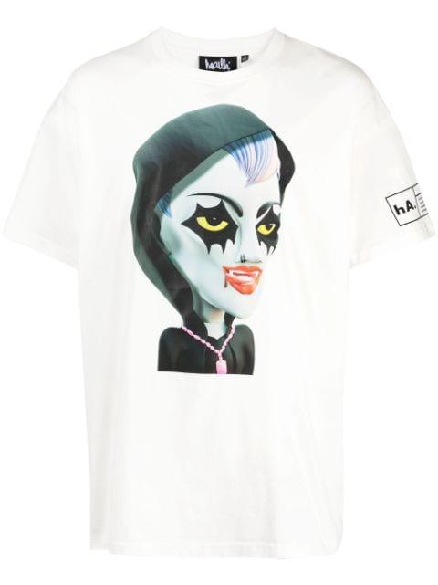 Dracula's Wife graphic-print T-shirt by HACULLA