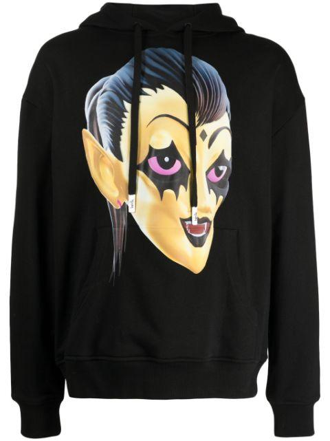Golden Lady graphic-print hoodie by HACULLA
