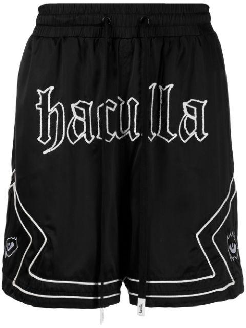 Gothic Haculla track shorts by HACULLA