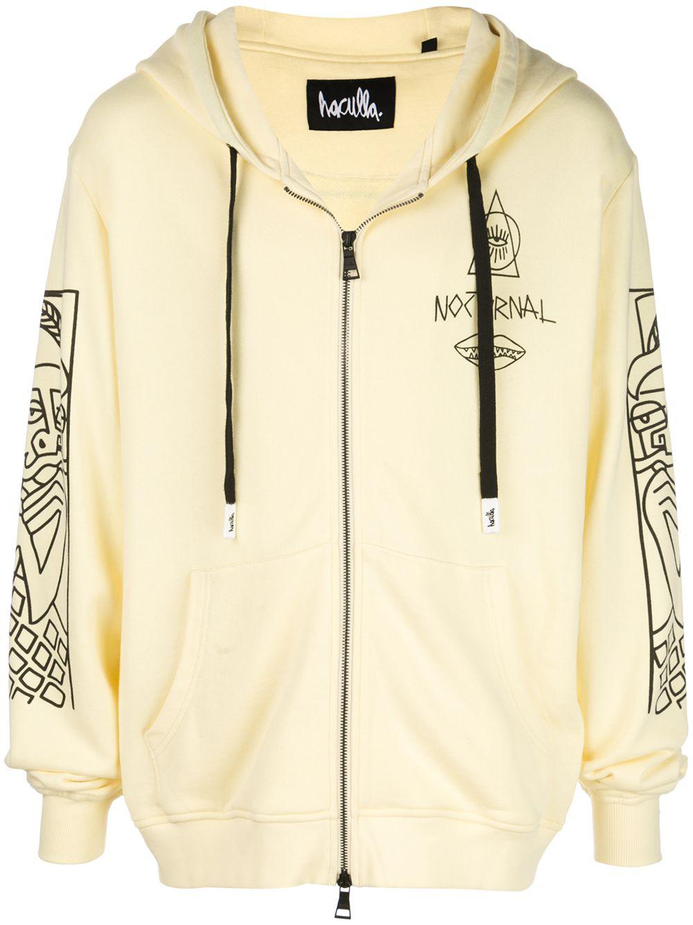 Guy And His Gun zip front hoodie by HACULLA