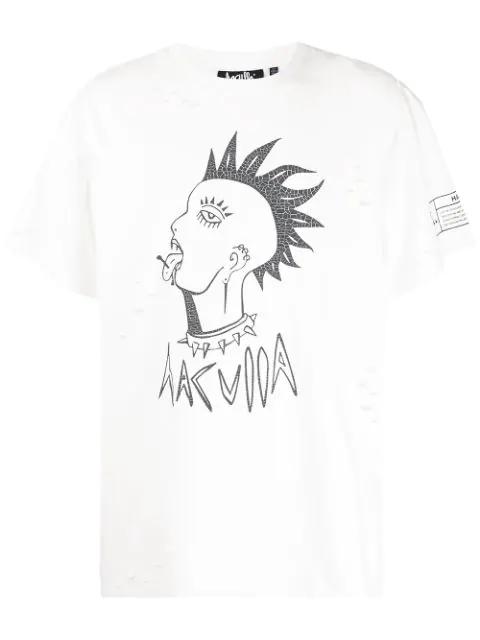 Hac Punk cotton T-Shirt by HACULLA