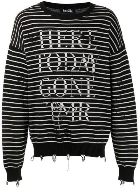 Here Today Gone Tmr sweatshirt by HACULLA