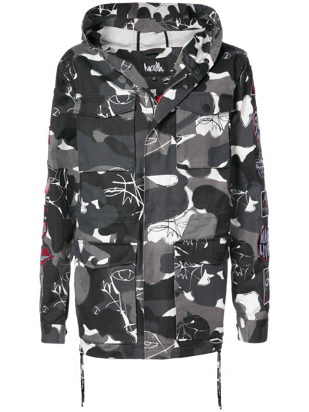Kustom camouflage coat by HACULLA
