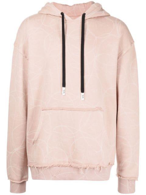 Laser drawstring hoodie by HACULLA