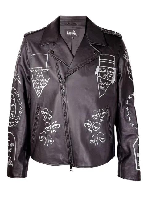 NYC Tribe Moto Jacket leather jacket by HACULLA