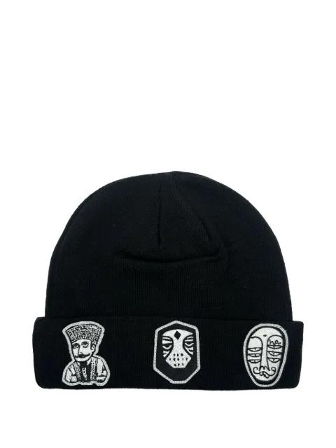 NYC embroidered beanie hat by HACULLA