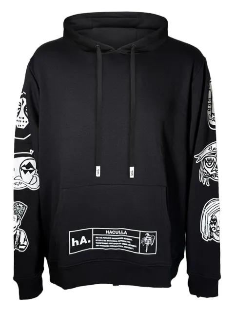 NYC graphic-print hoodie by HACULLA