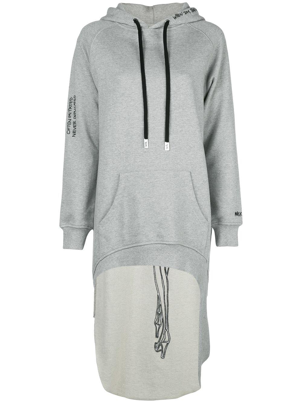 Pardon extended hoodie by HACULLA