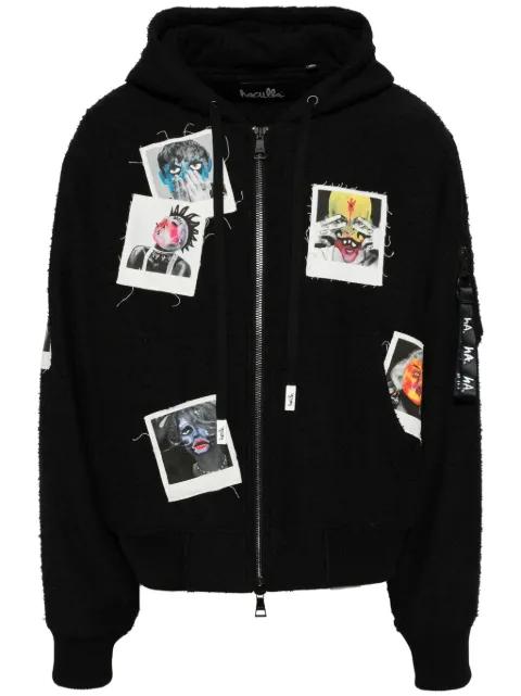 Polaroid collection bomber jacket by HACULLA