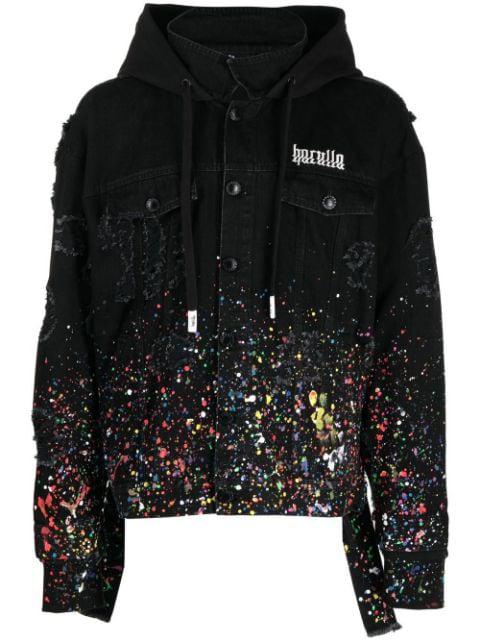 Pretty Woman hoodied denim-jacket by HACULLA