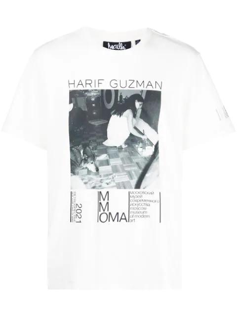 Red Light graphic-print T-Shirt by HACULLA