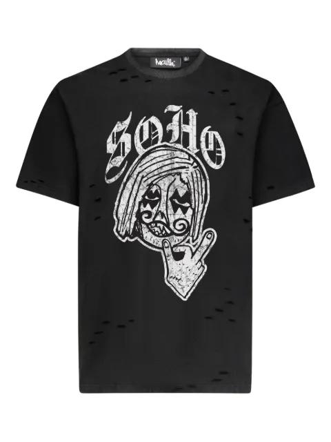 Soho distressed T-shirt by HACULLA
