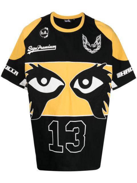 Super Premium Racer panelled T-shirt by HACULLA