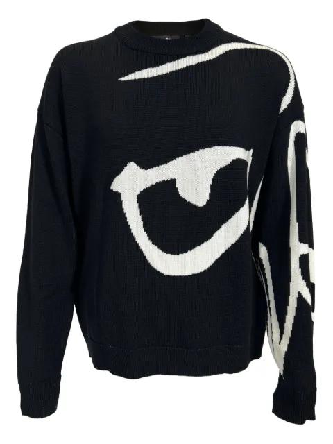 The Face cotton sweater by HACULLA