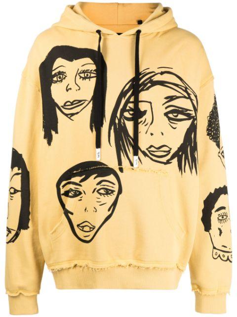 They're Watching cotton hoodie by HACULLA