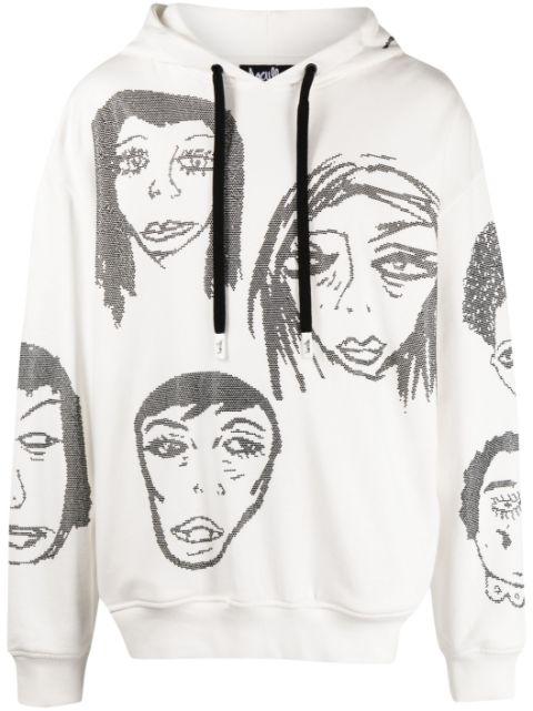 They're Watching cotton hoodie by HACULLA