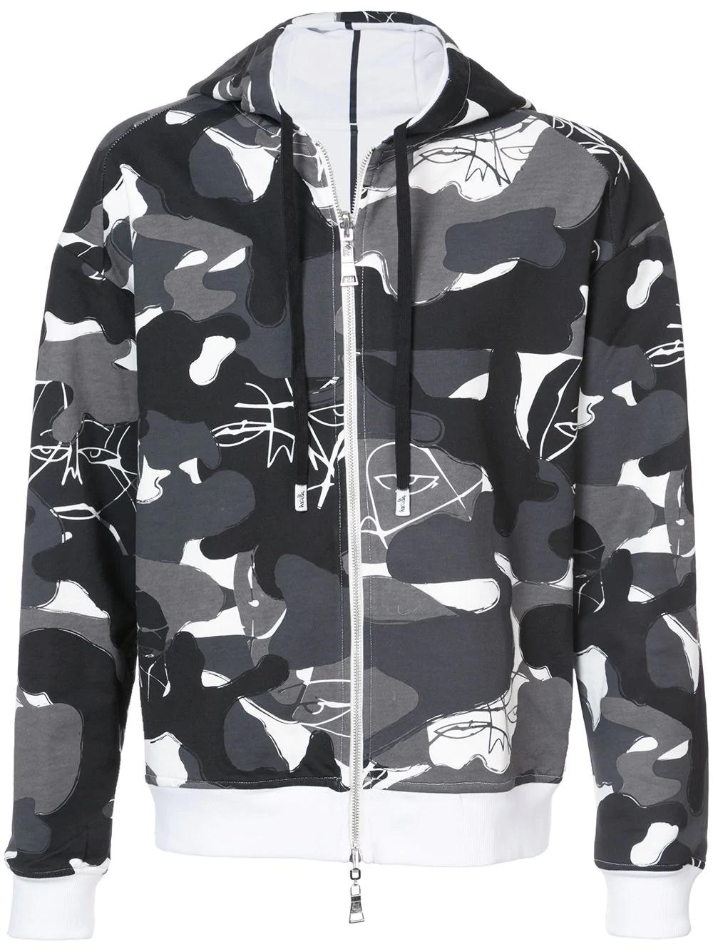 Witchslap reversible camouflage hoodie by HACULLA