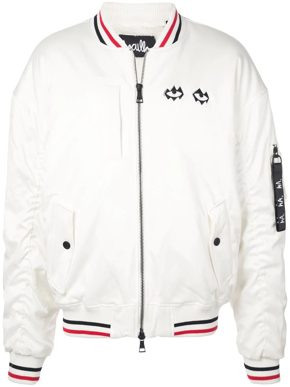 embroidered bomber jacket by HACULLA