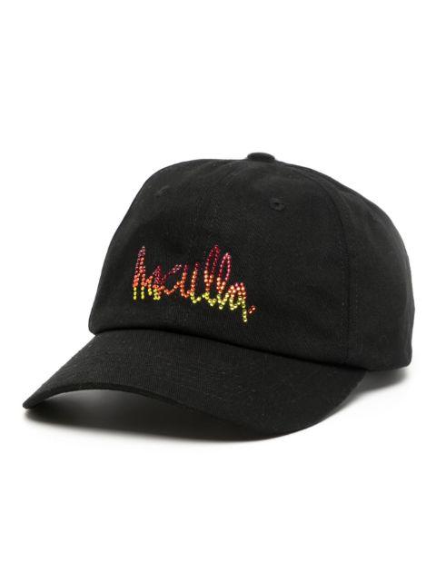 gem-logo cotton baseball cap by HACULLA