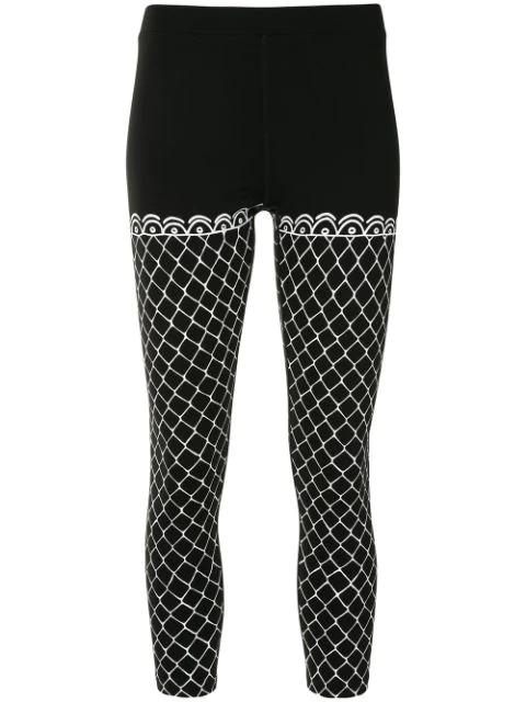 geometric print leggings by HACULLA