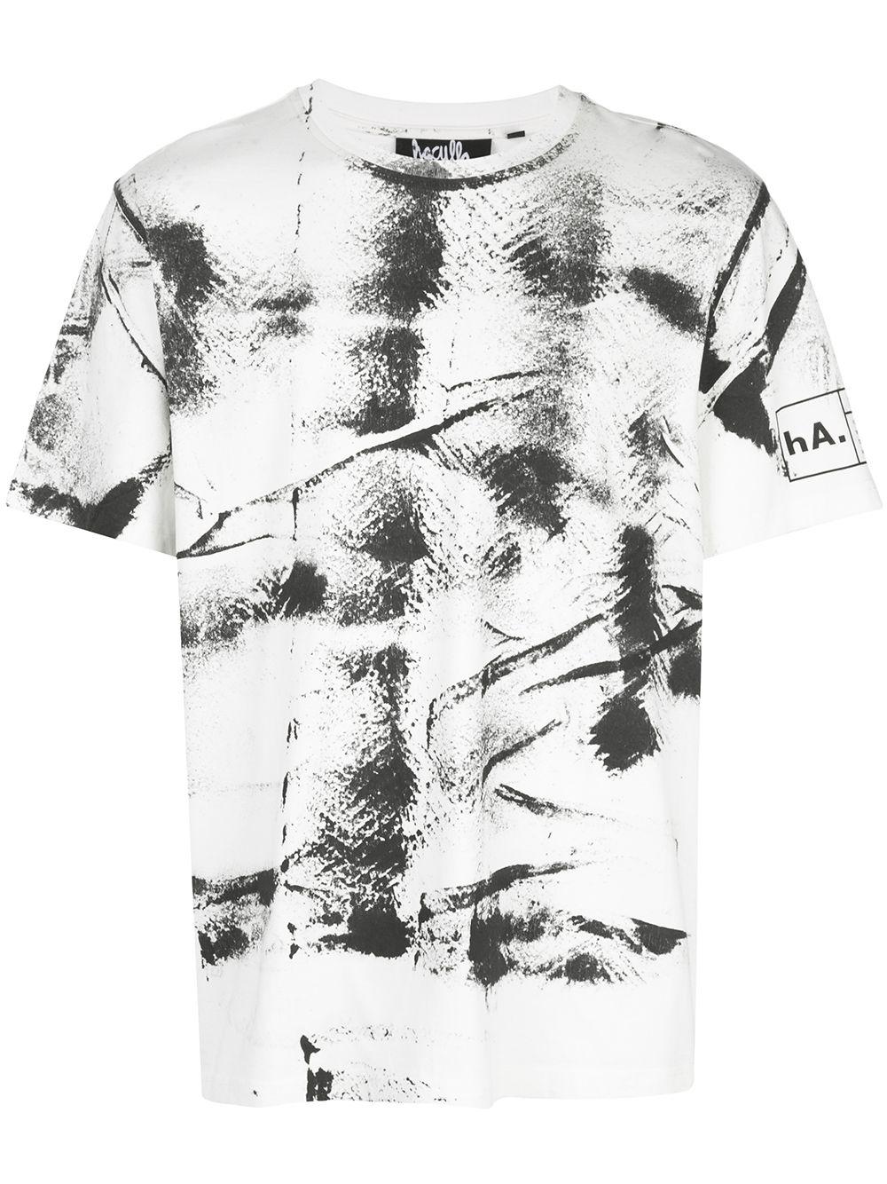 hand painted T-shirt by HACULLA