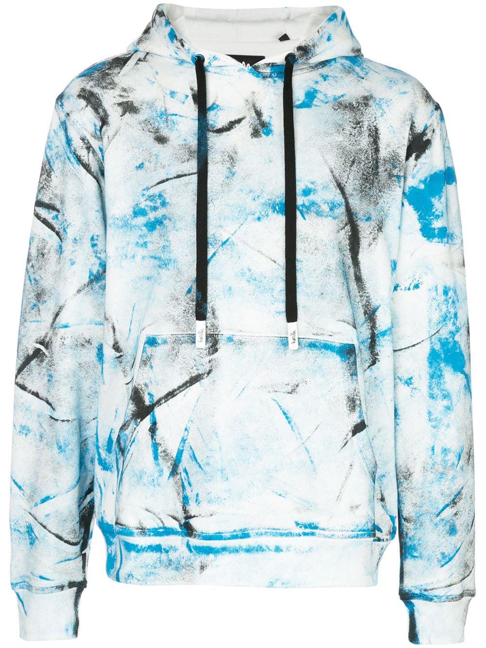 hand painted hoodie by HACULLA