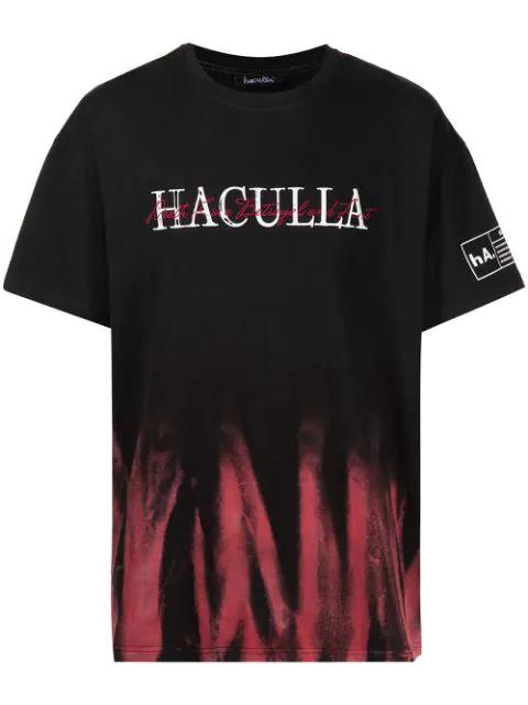 logo-print T-shirt by HACULLA